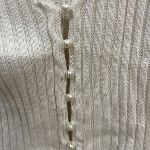 Wilfred pearl cardigan white xs - Picture 3 of 7